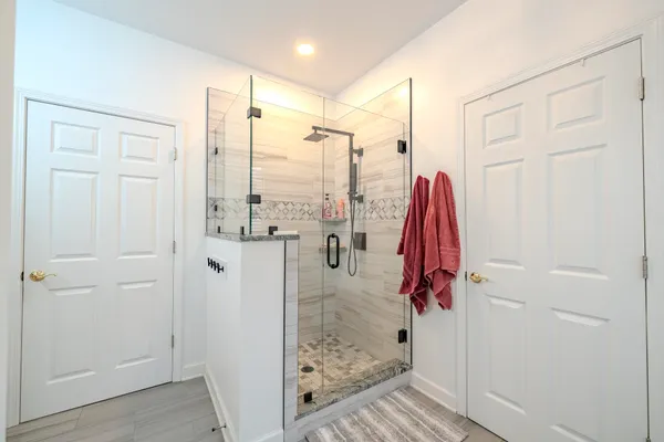 a view of a bathroom