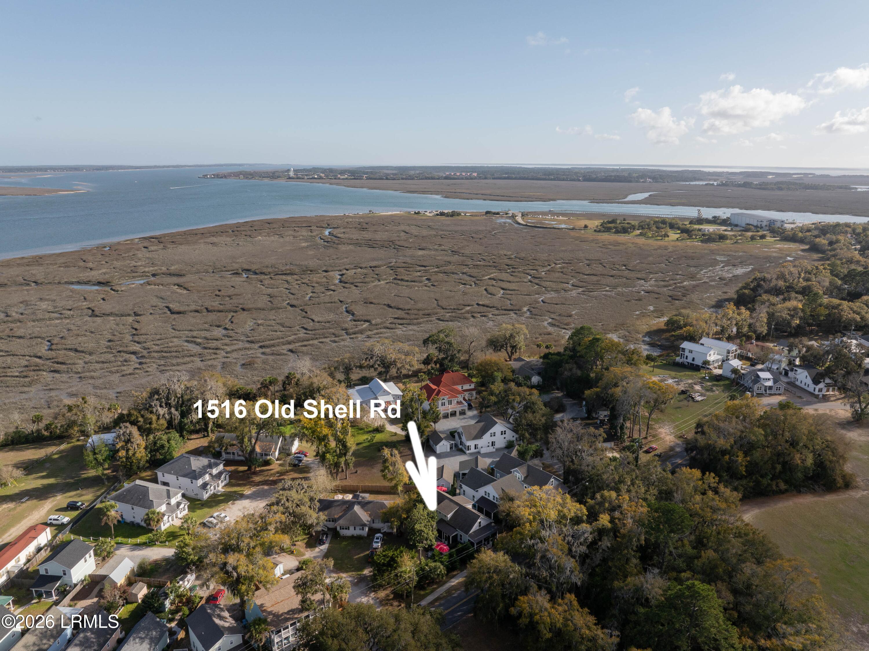 1516 Old Shell Road Port Royal, SC 29935 - Photo 64 of 94 1516 Old Shell Rd Drone-14