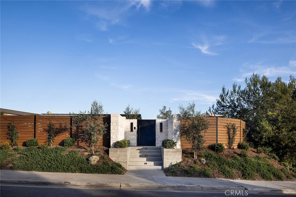 32602 Crete Road Dana Point, CA 92629 - Photo 28 of 41 Privacy , security gated yard with custom landscaping and lighting