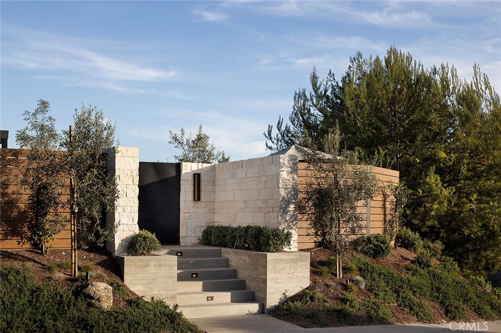 32602 Crete Road Dana Point, CA 92629 - Photo 2 of 41 Privacy , security gated yard with custom landscaping and lighting