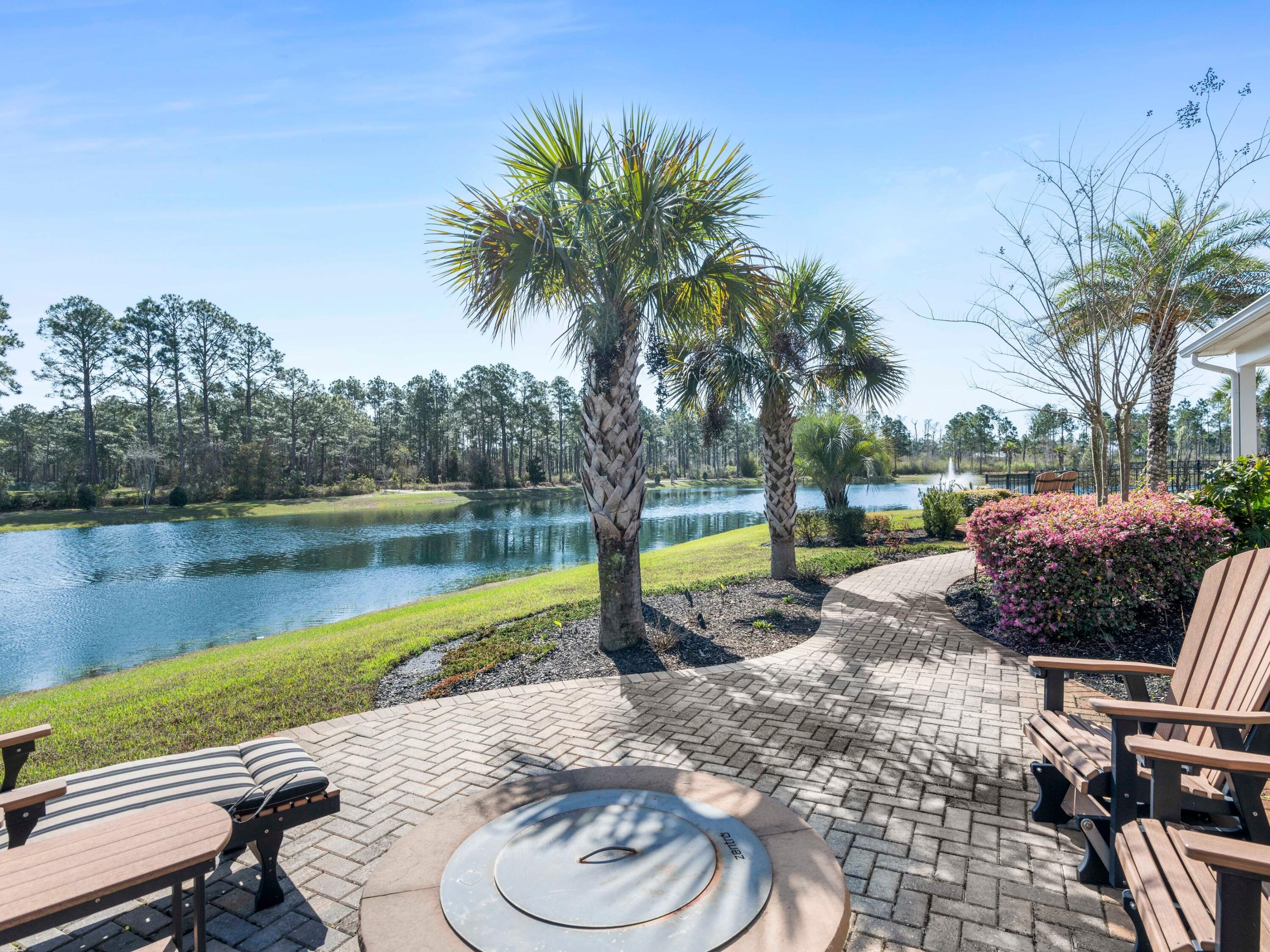 179 Lake Park Cove Santa Rosa Beach, FL 32459 - Photo 15 of 69 Outdoor wood burning fire pit