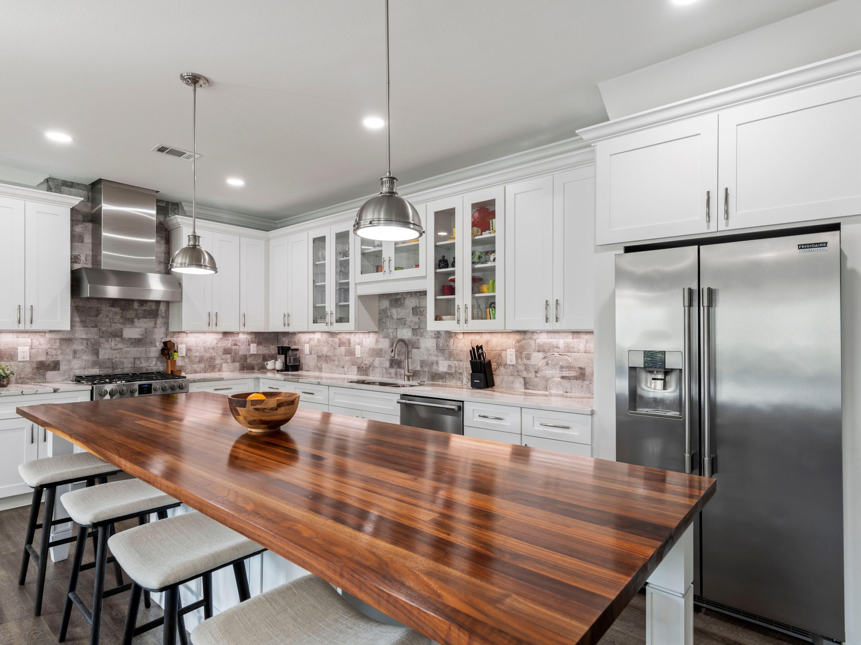 179 Lake Park Cove Santa Rosa Beach, FL 32459 - Photo 24 of 69 Look at this walnut countertop!