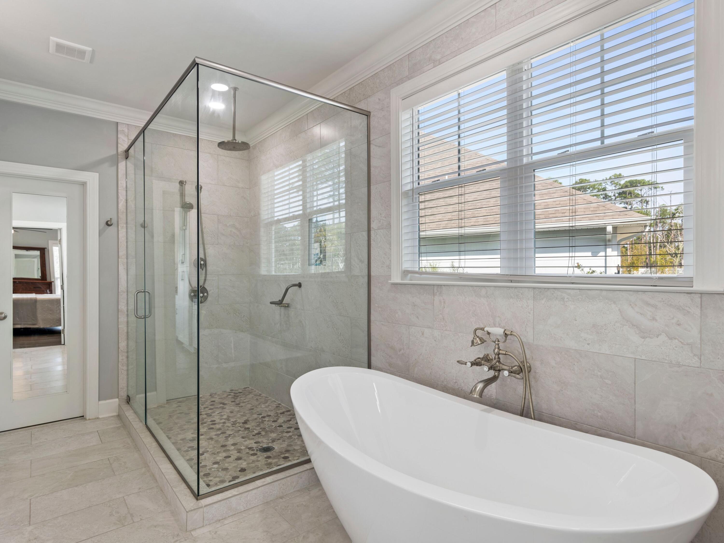 179 Lake Park Cove Santa Rosa Beach, FL 32459 - Photo 34 of 69 Separate freestanding tub