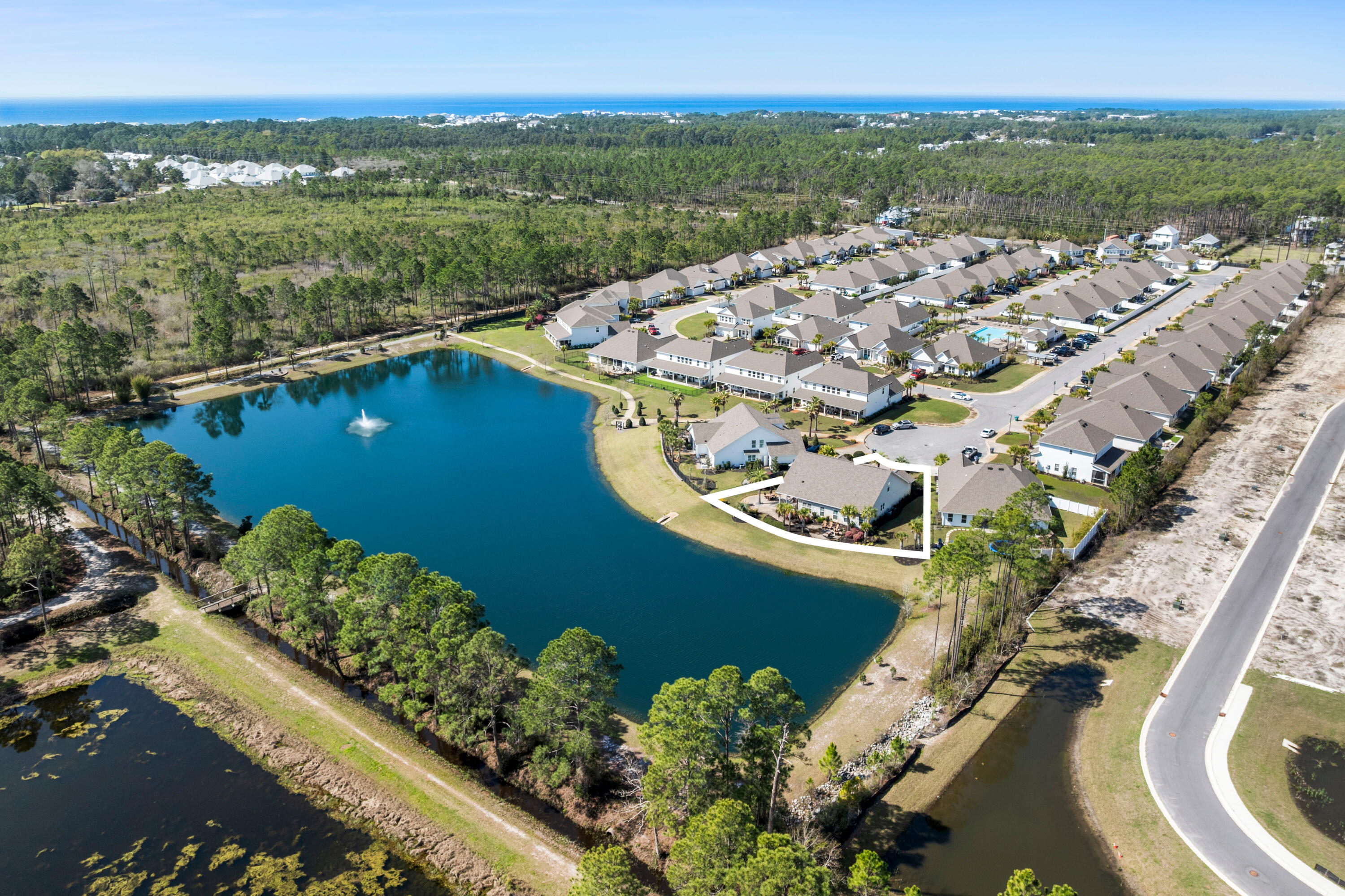 179 Lake Park Cove Santa Rosa Beach, FL 32459 - Photo 8 of 69 4 acre spring fed lake
