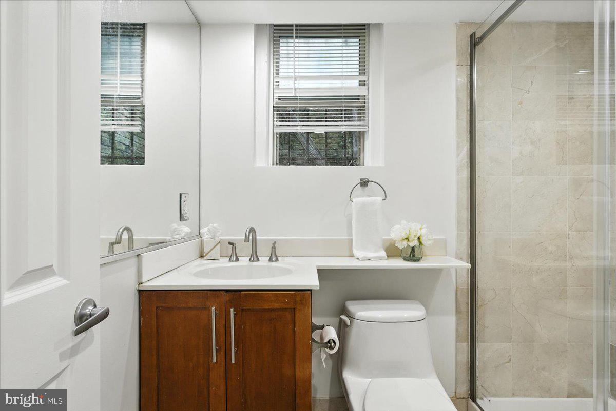 1367 K Street Southeast, Unit B Washington, DC 20003 - Photo 16 of 21 Renovated bathroom