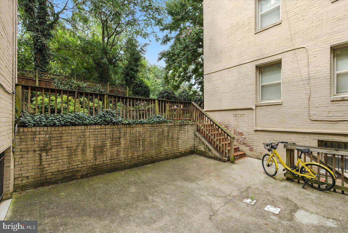 1367 K Street Southeast, Unit B Washington, DC 20003 - Photo 18 of 21 Back patio leads to courtyard