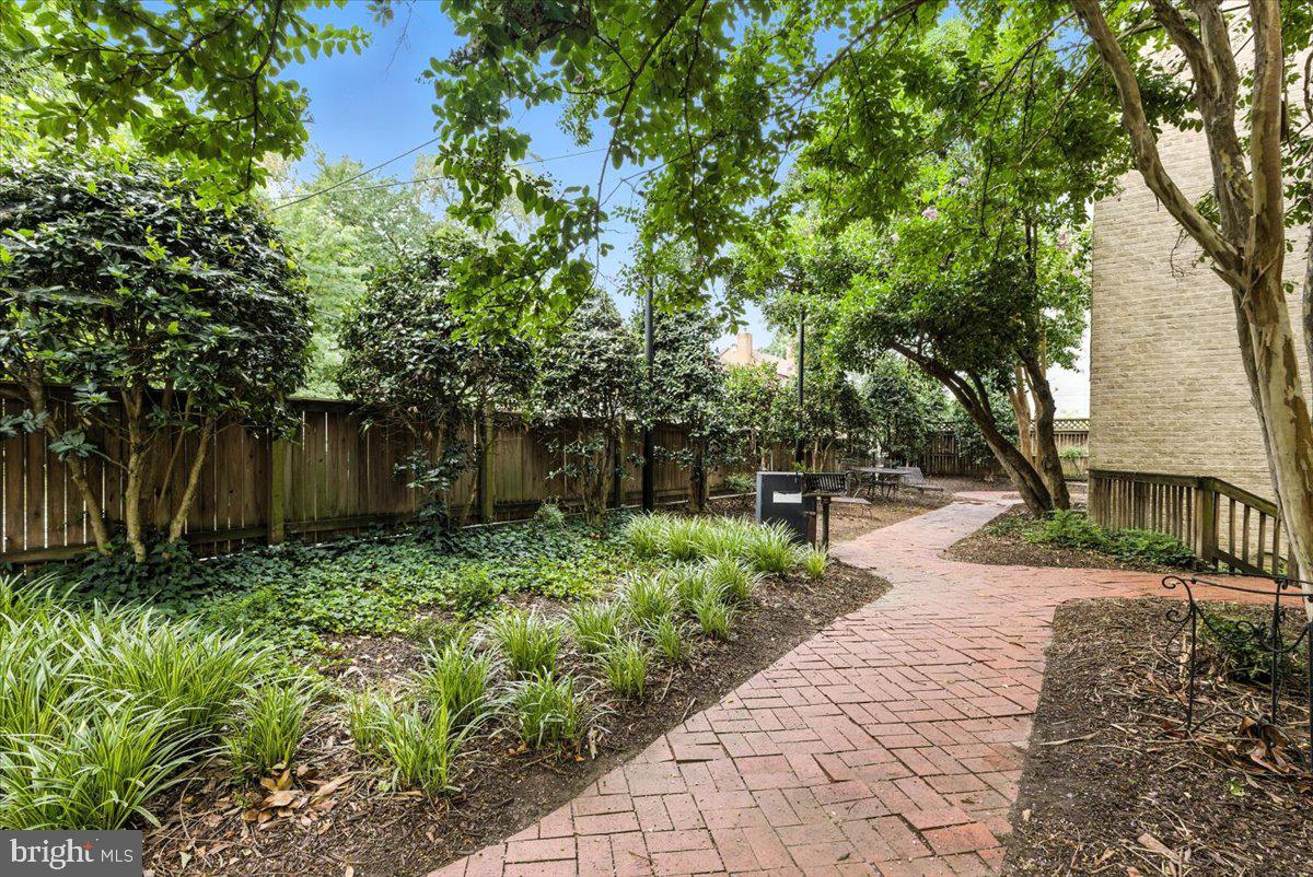 1367 K Street Southeast, Unit B Washington, DC 20003 - Photo 20 of 21 Backyard area for grilling/entertaining