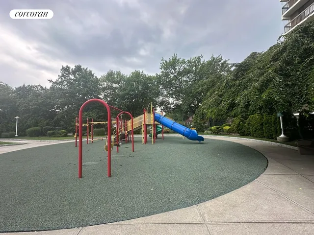 a view of outdoor space with garden