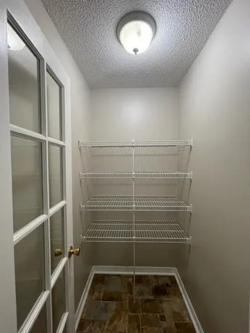 a bathroom with a window