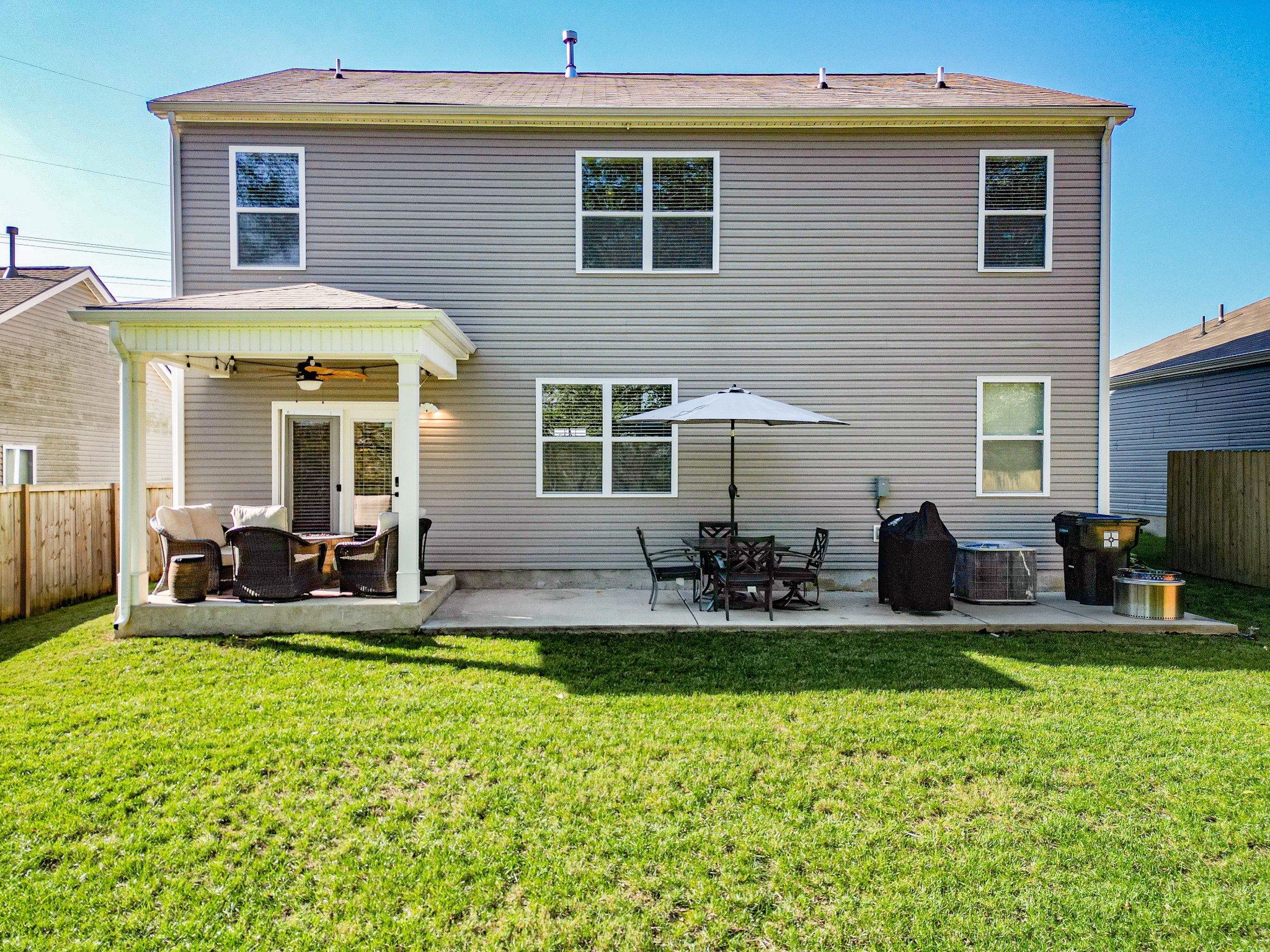 742 Prominence Road Columbia, TN 38401 - Photo 31 of 33 a view of a house with backyard porch and sitting area