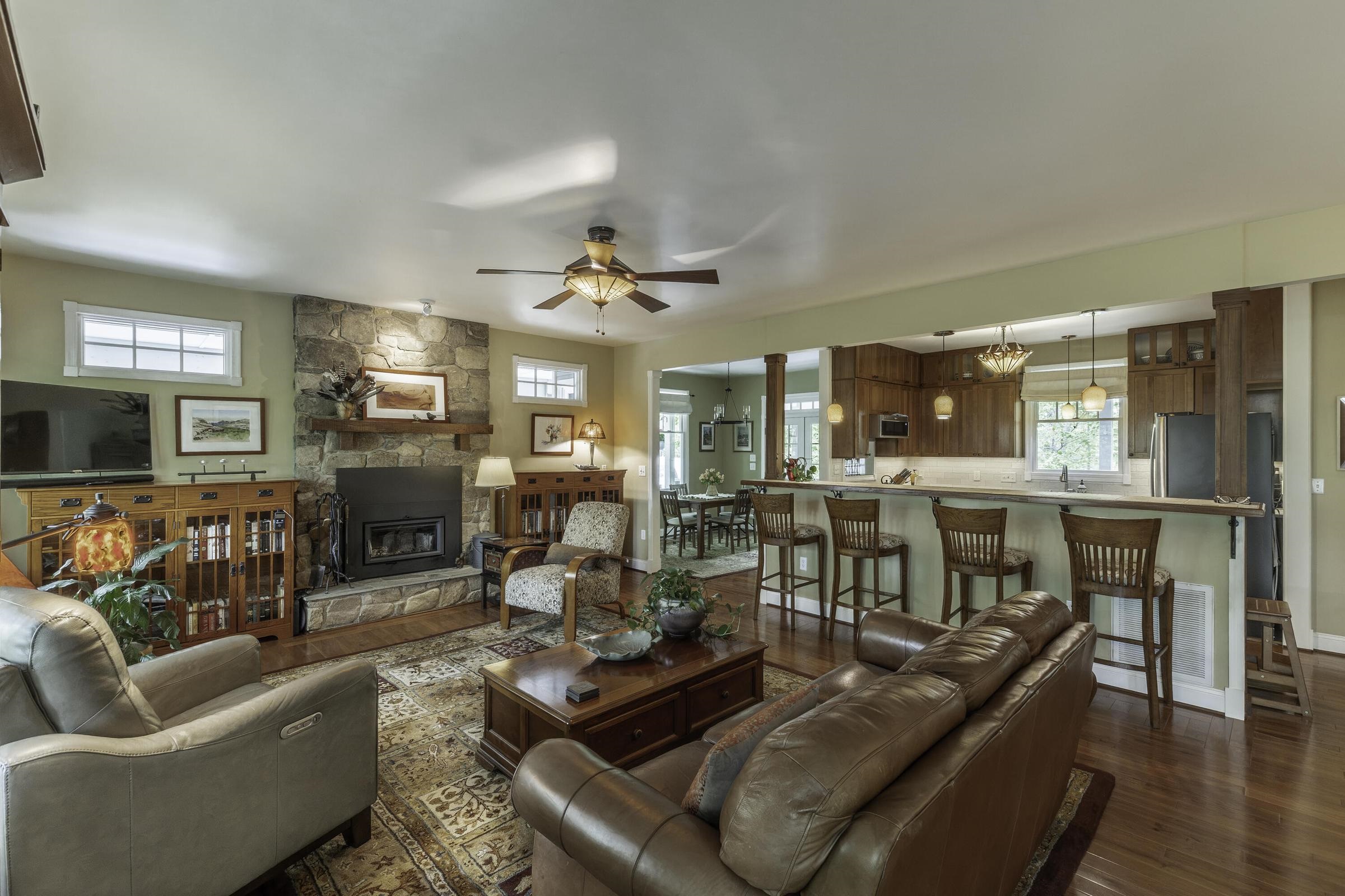 151 Stonebrook Road Amherst, VA 24521 - Photo 24 of 74 Comfortable Gathering space, right off the kitchen.