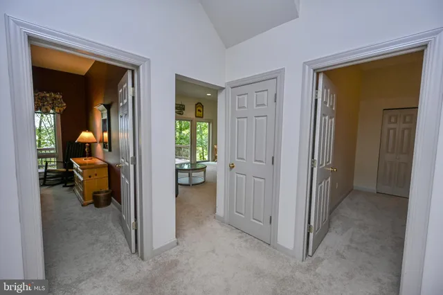 a view of swimming pool with a yard