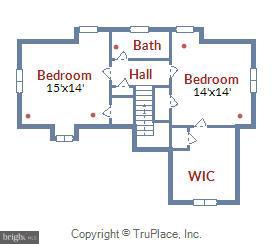 10307 Ridgemoor Drive Silver Spring, MD 20901 - Photo 29 of 30 Upper Level floor plan