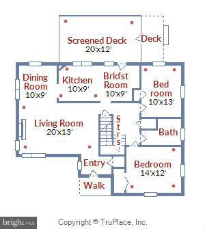 10307 Ridgemoor Drive Silver Spring, MD 20901 - Photo 27 of 30 Main Level floor plan