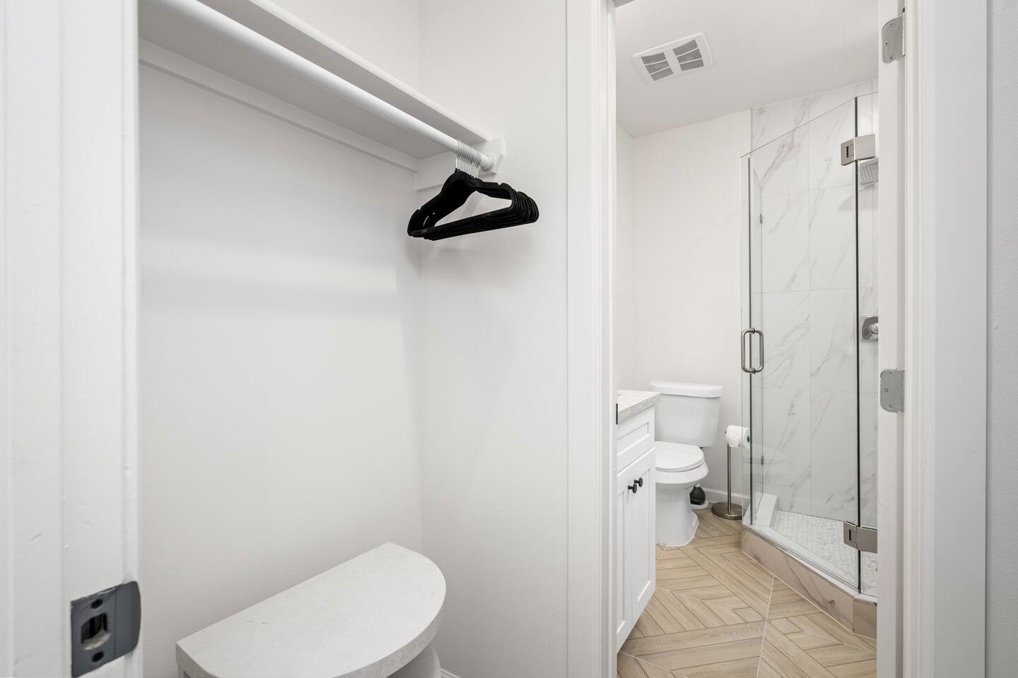 2413 Isabella Street Houston, TX 77004 - Photo 39 of 50 a white toilet sitting next to a bathroom sink