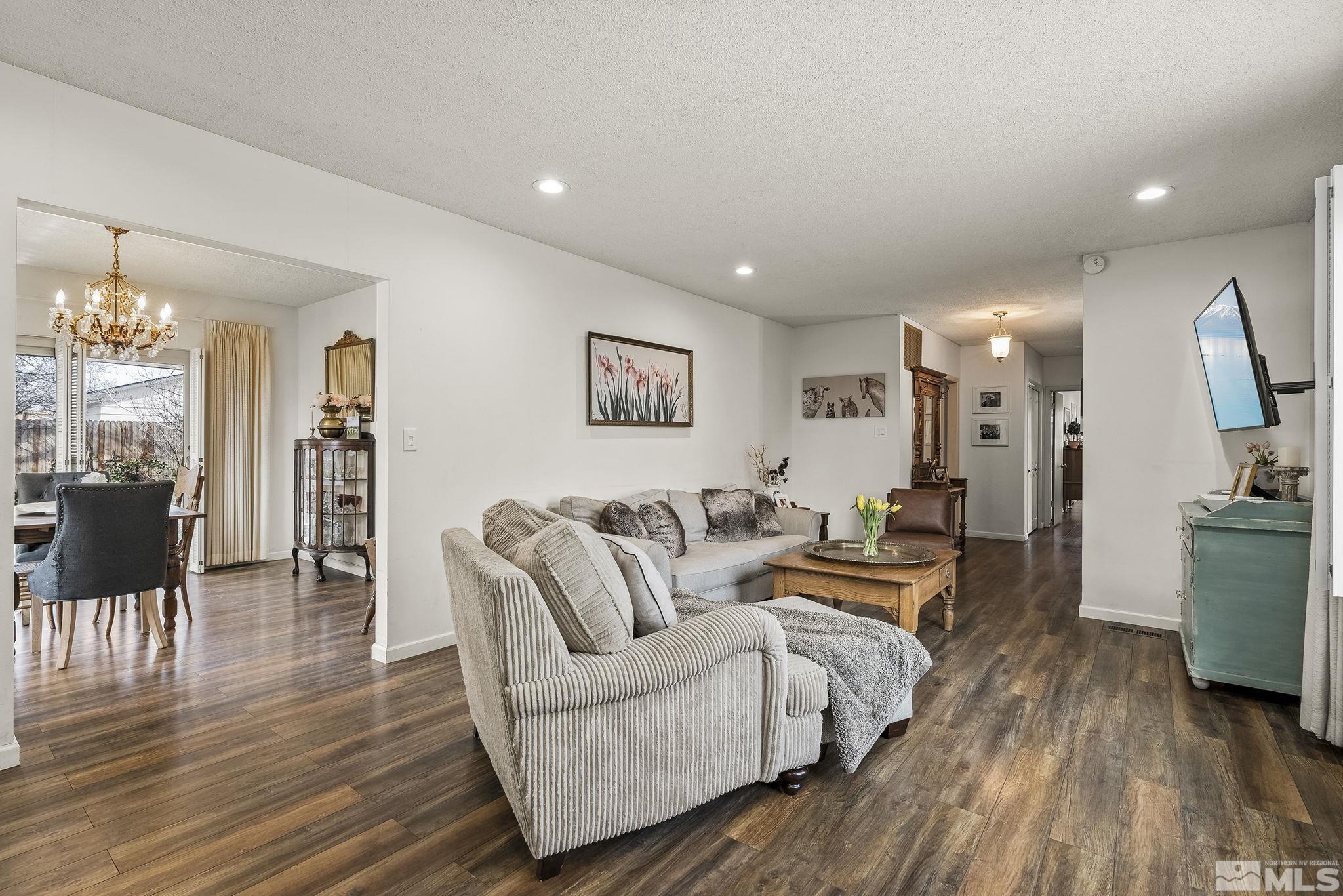 2690 Fair Circle Reno, NV 89503 - Photo 4 of 40 a living room with furniture and a wooden floor