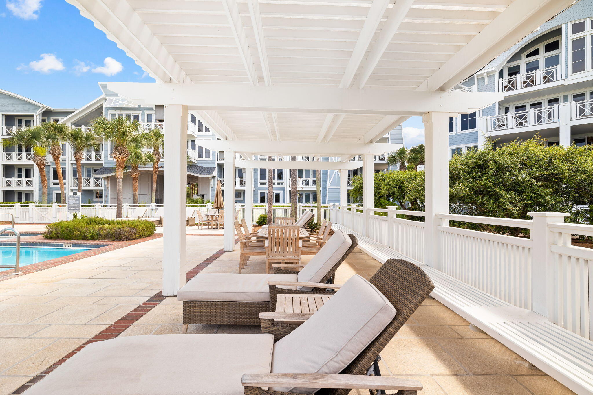 337 Bridge Lane, Unit 421B Watersound, FL 32461 - Photo 31 of 41 Cabanas at pool