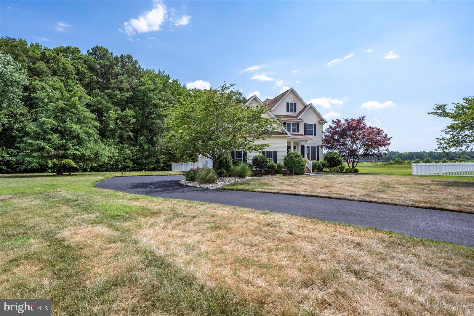 26161 Bosch Lane Hebron, MD 21830 - Photo 45 of 49 a front view of house with yard and green space
