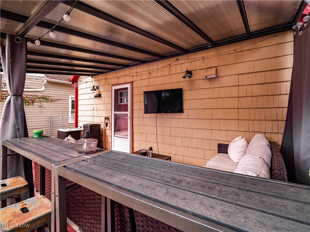 1727 Randall Road Cleveland, OH 44113 - Photo 36 of 40 Deck with outdoor dining area
