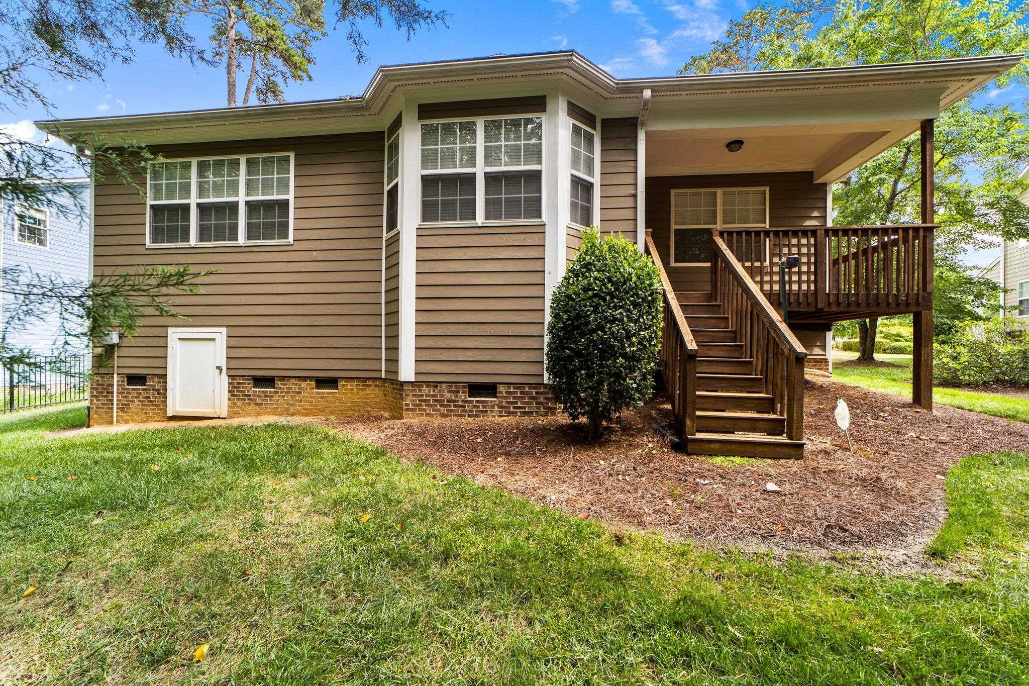 104 Harkness Circle Durham, NC 27705 - Photo 18 of 23 front view of a house with a yard