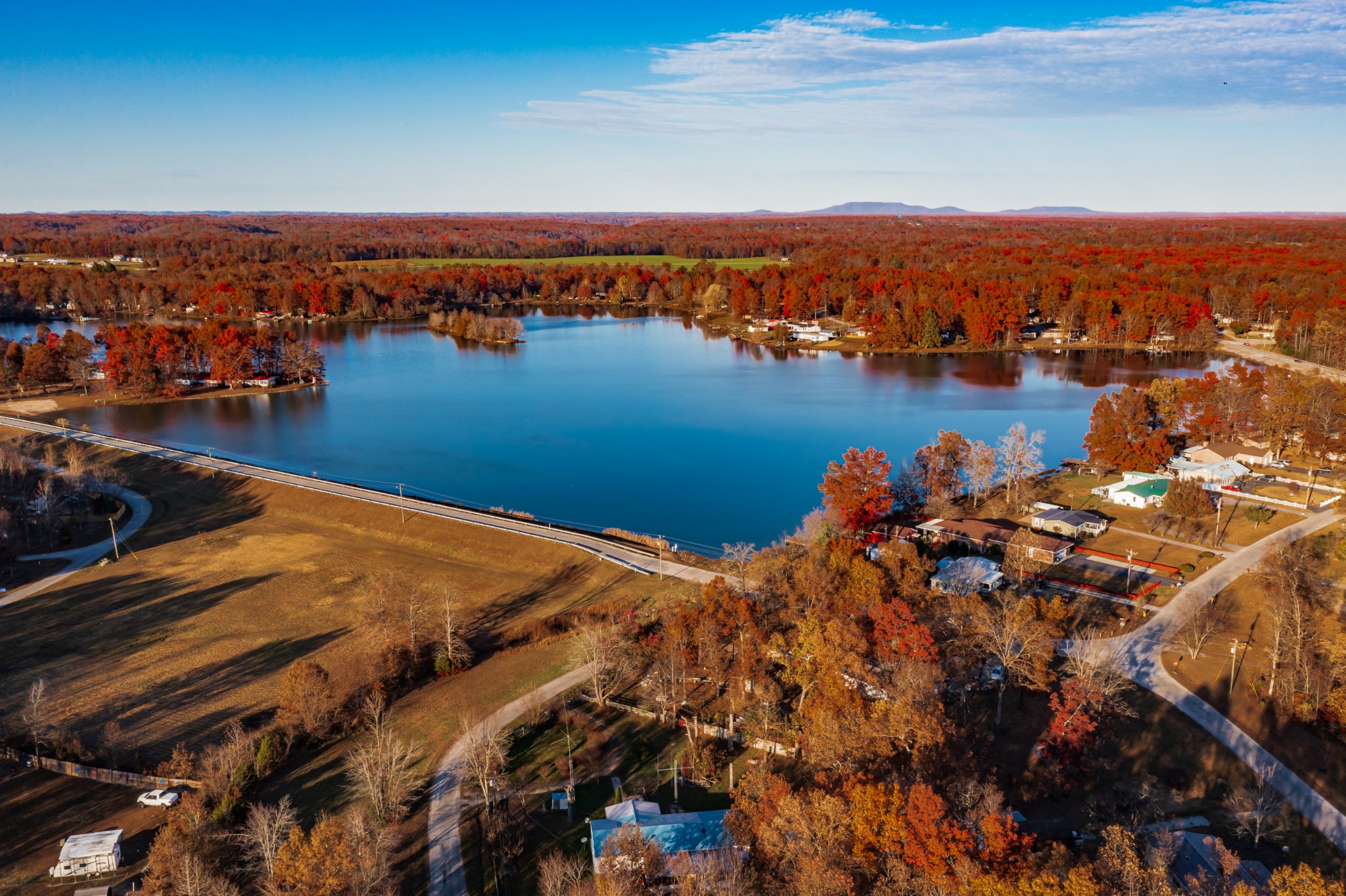 73 Spring Lake Circle Beechgrove, TN 37018 - Photo 39 of 43 a view of a city and lake view