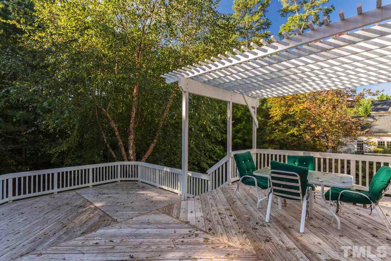 4625 Gamelyn Walk Raleigh, NC 27612 - Photo 23 of 25 a view of outdoor space with deck and furniture