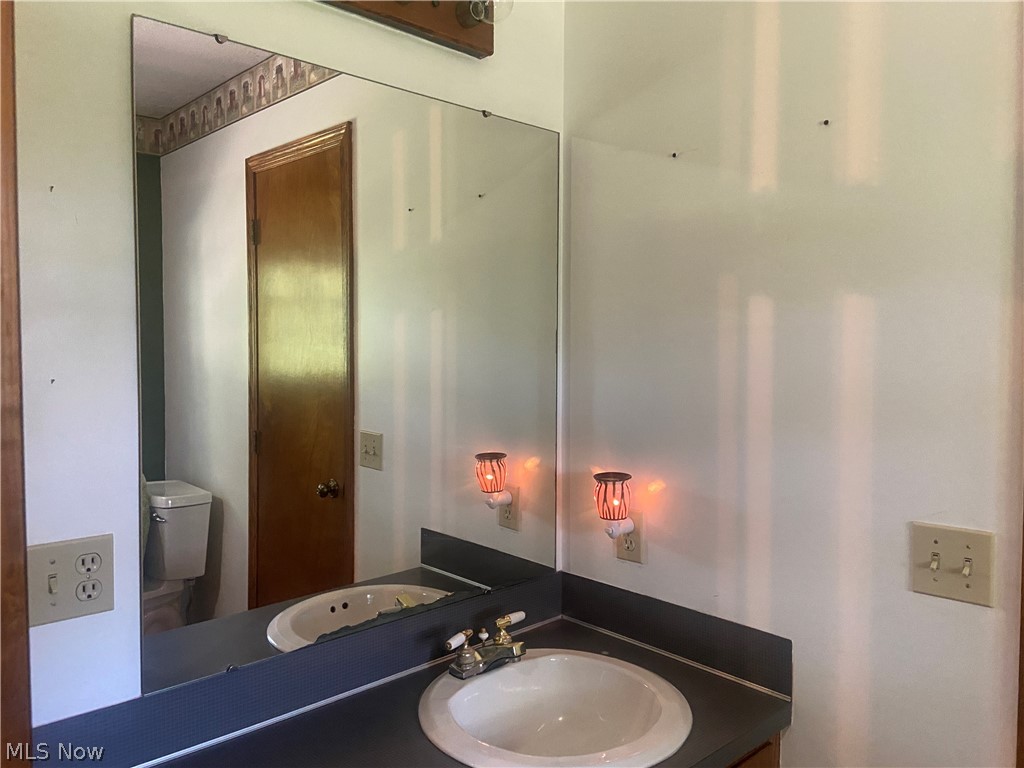 2445 South Elyria Road Wooster, OH 44691 - Photo 27 of 46 Bathroom featuring vanity and toilet