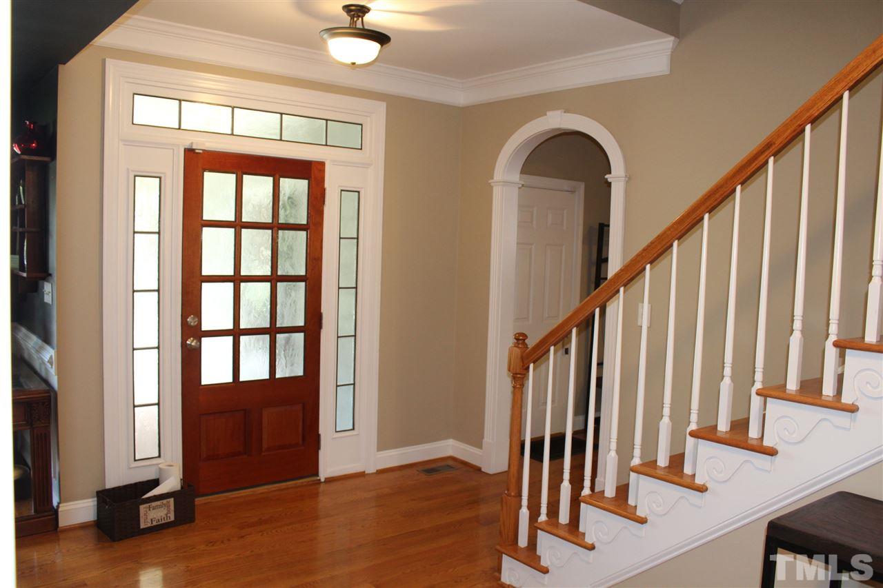 12336 Beestone Lane Raleigh, NC 27614 - Photo 5 of 21 a view of front door with stairs