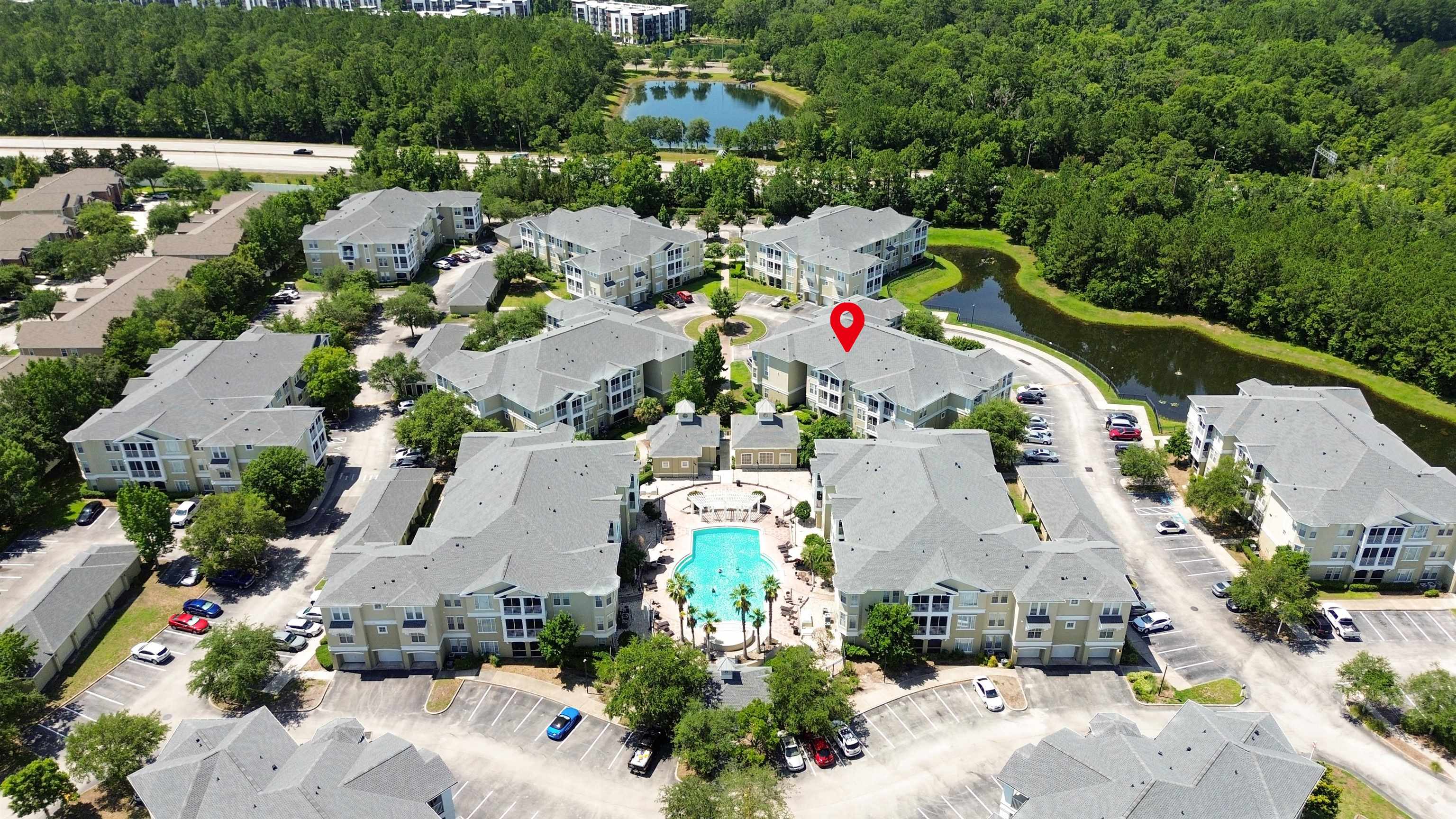 8290 Gate Parkway, Unit 709 Jacksonville, FL 32216 - Photo 24 of 30 an aerial view of multiple house