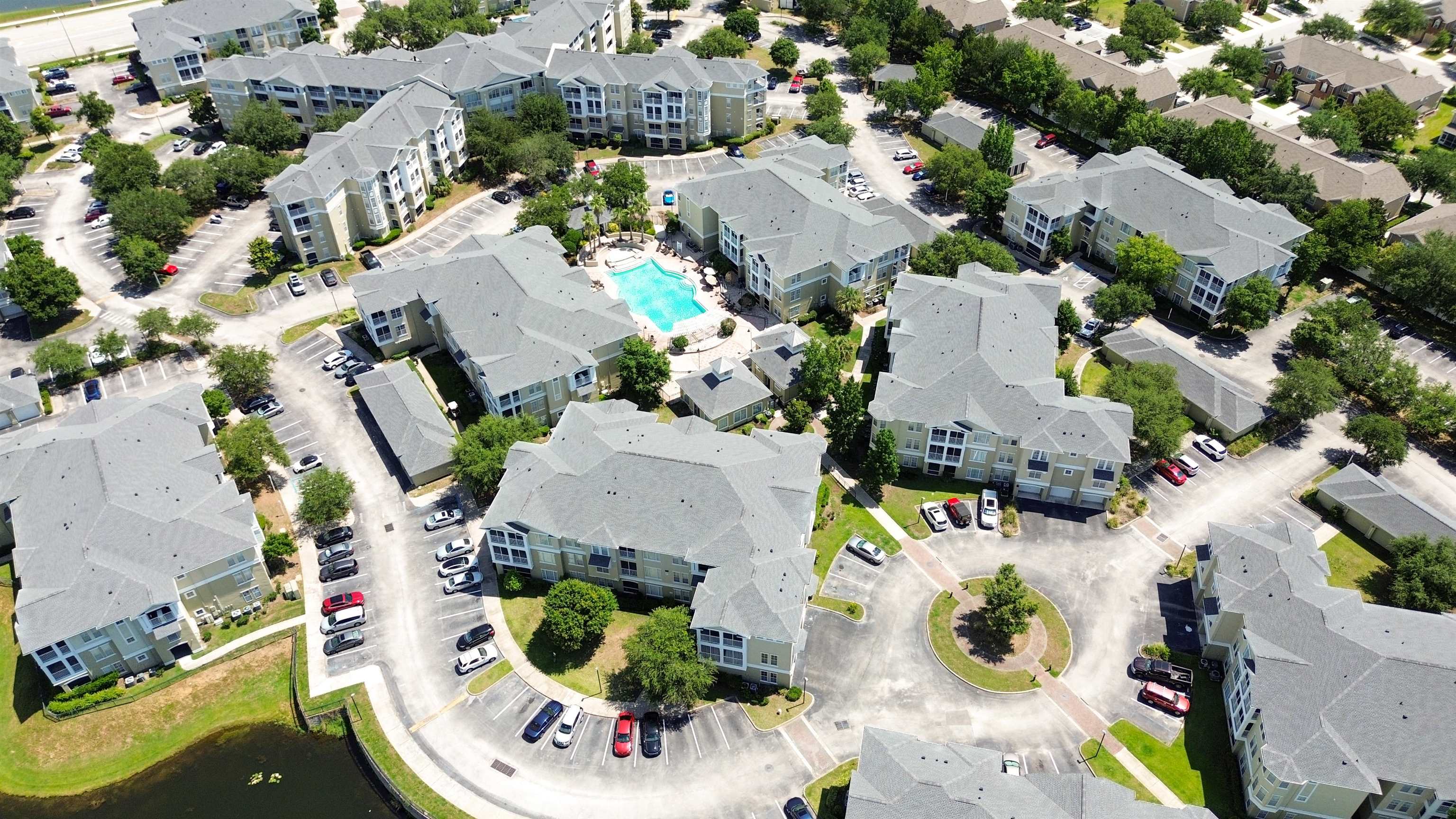 8290 Gate Parkway, Unit 709 Jacksonville, FL 32216 - Photo 29 of 30 an aerial view of residential houses with outdoor space