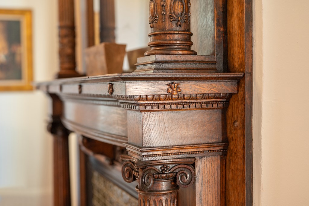 715 Broadway Columbus, GA 31901 - Photo 21 of 75 a close view of a fireplace in a kitchen