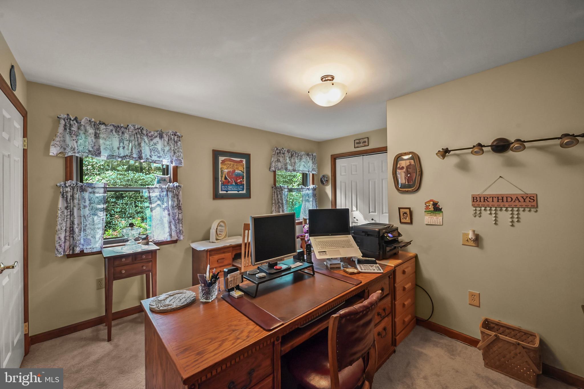 961 Beaver Creek Road Hanover, PA 17331 - Photo 34 of 52 a view of a workspace with furniture and a window
