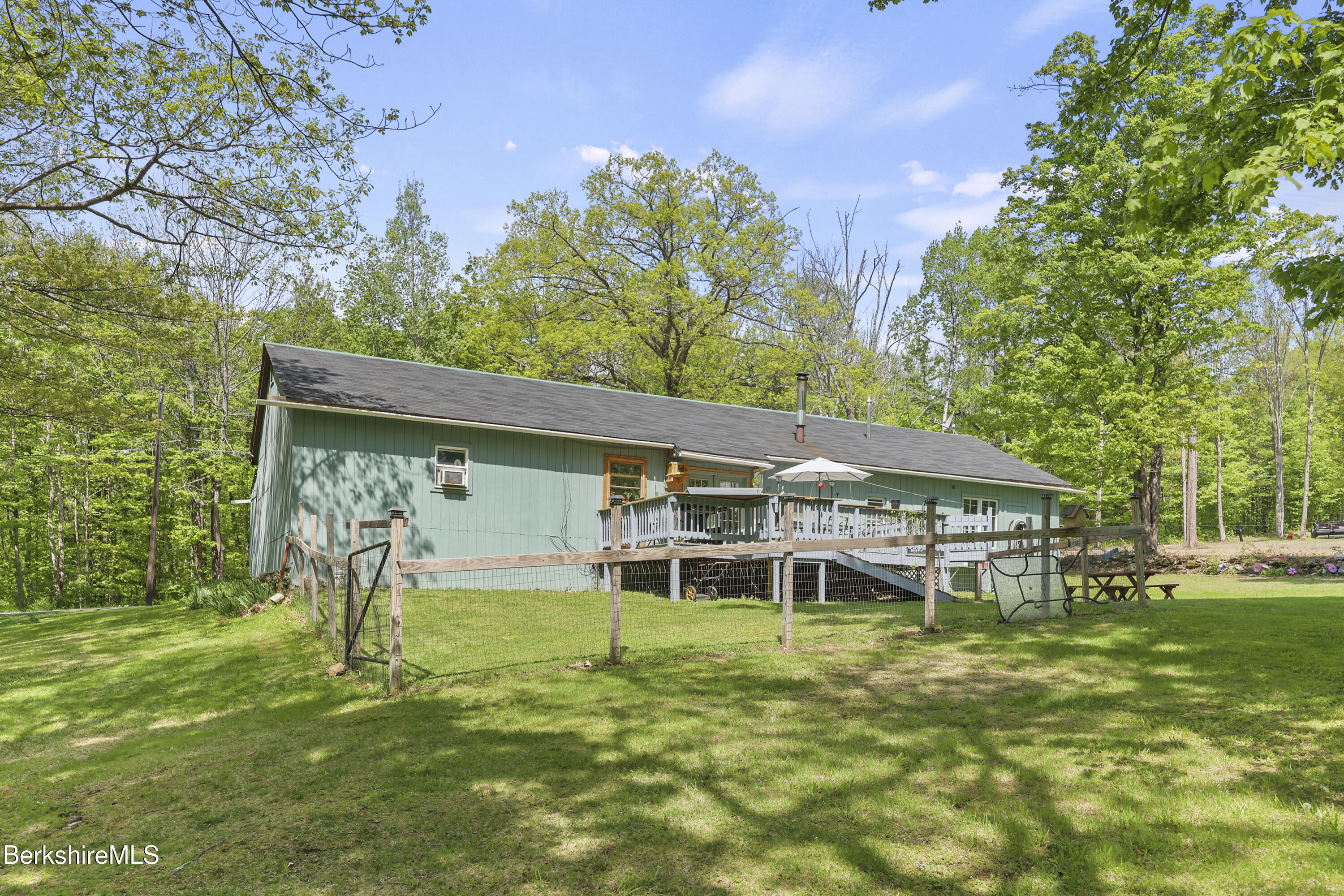 192 Curran Road Cheshire, MA 01225 - Photo 35 of 50 a front view of a house with garden