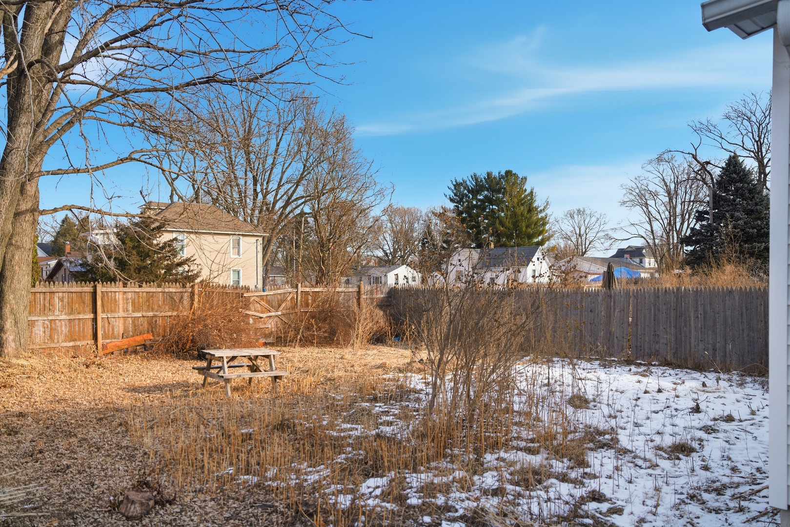 1507 West 9th Street Dixon, IL 61021 - Photo 21 of 22 a view of yard covered with snow in front of house