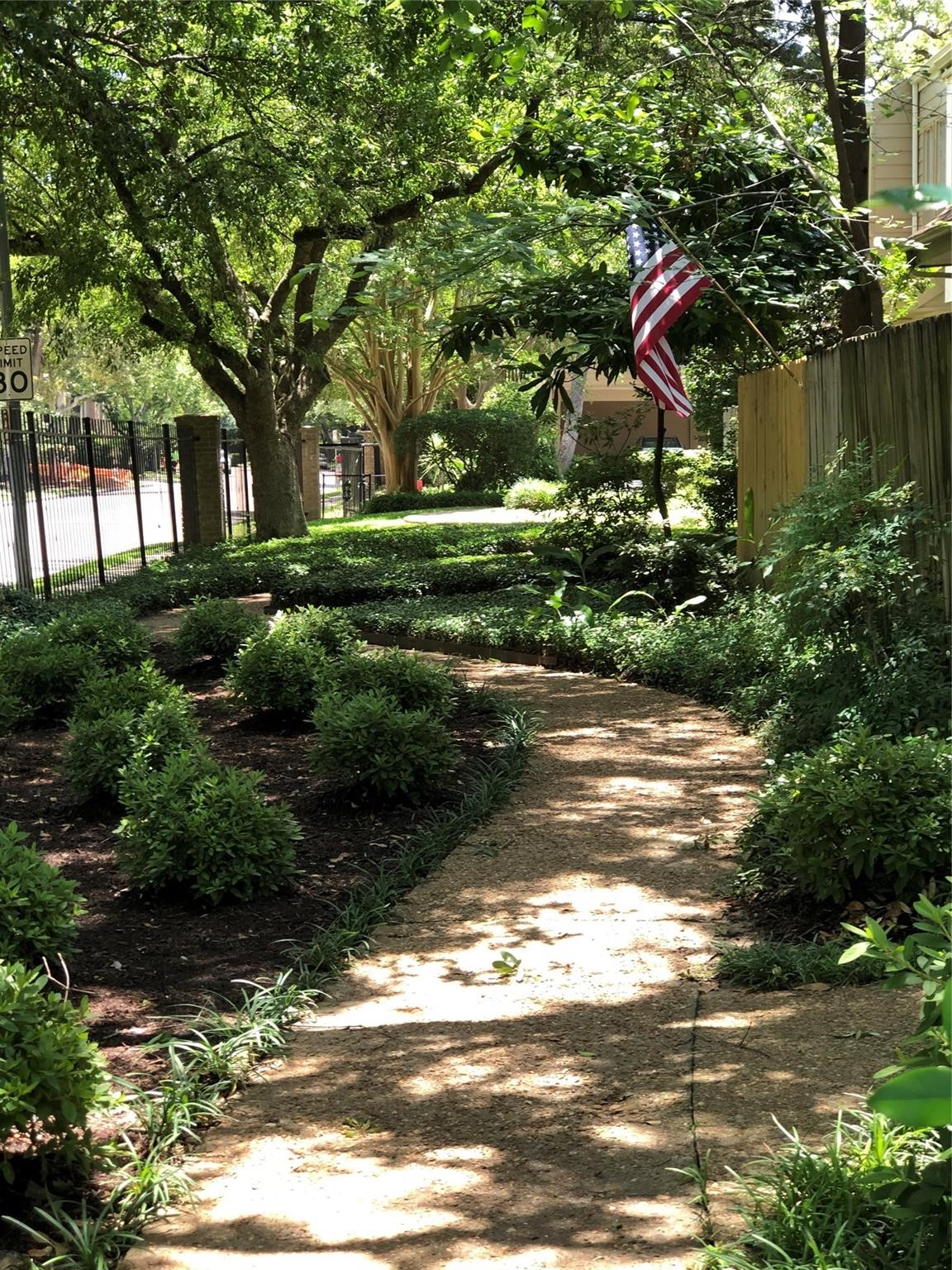 2100 Tanglewilde Street, Unit 596 Houston, TX 77063 - Photo 26 of 32 There is a one mile walking path around the perimeter of the complex