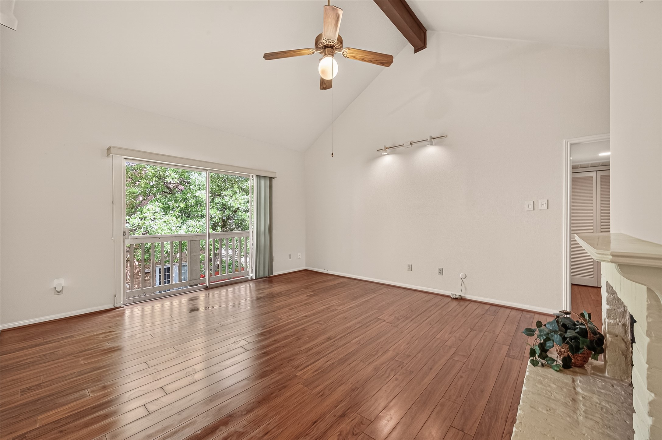 2100 Tanglewilde Street, Unit 596 Houston, TX 77063 - Photo 8 of 32 Lucious green views out the glass doors