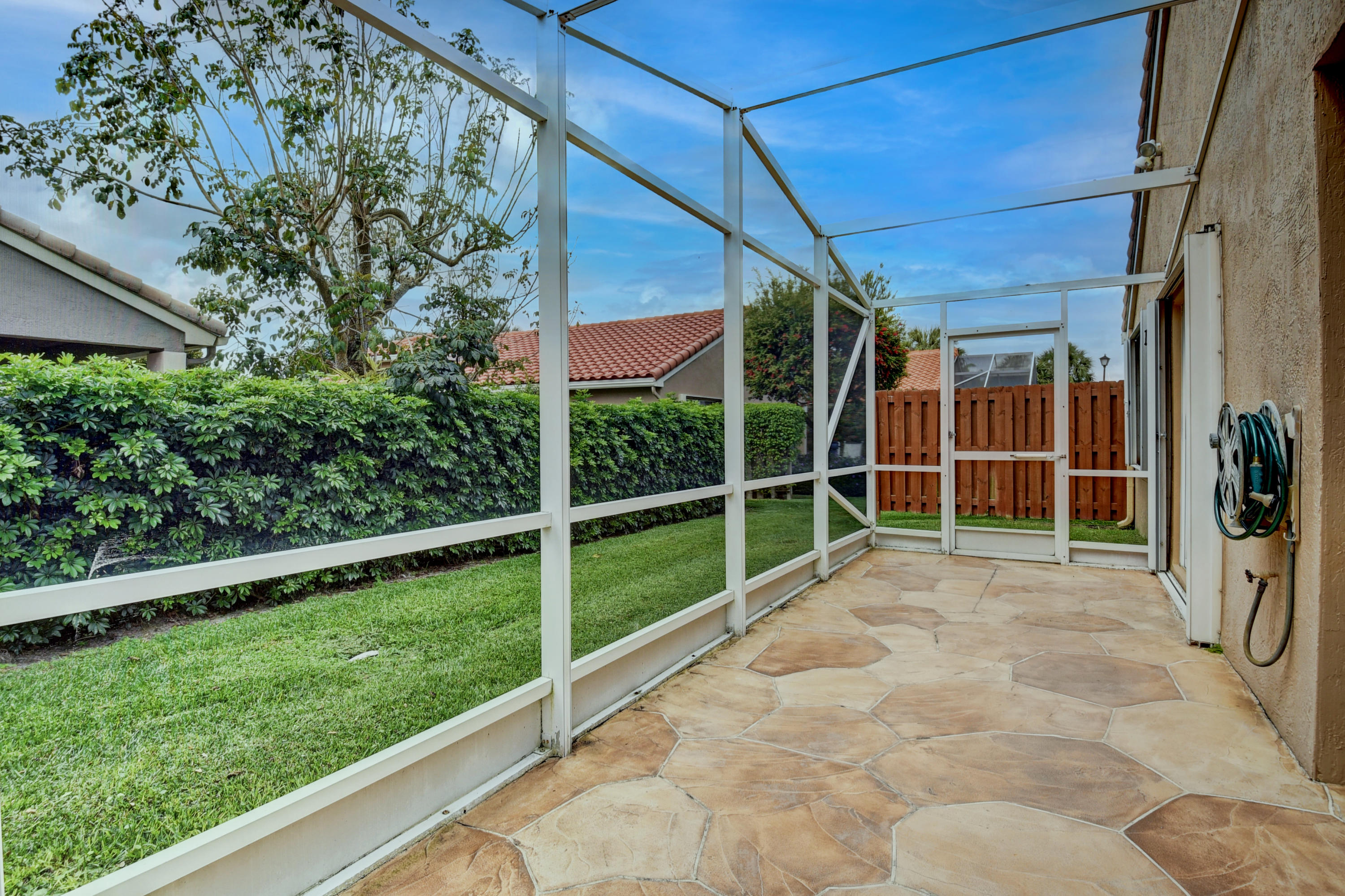 7350 Chorale Road Boynton Beach, FL 33437 - Photo 21 of 83 Extended Screened In Patio