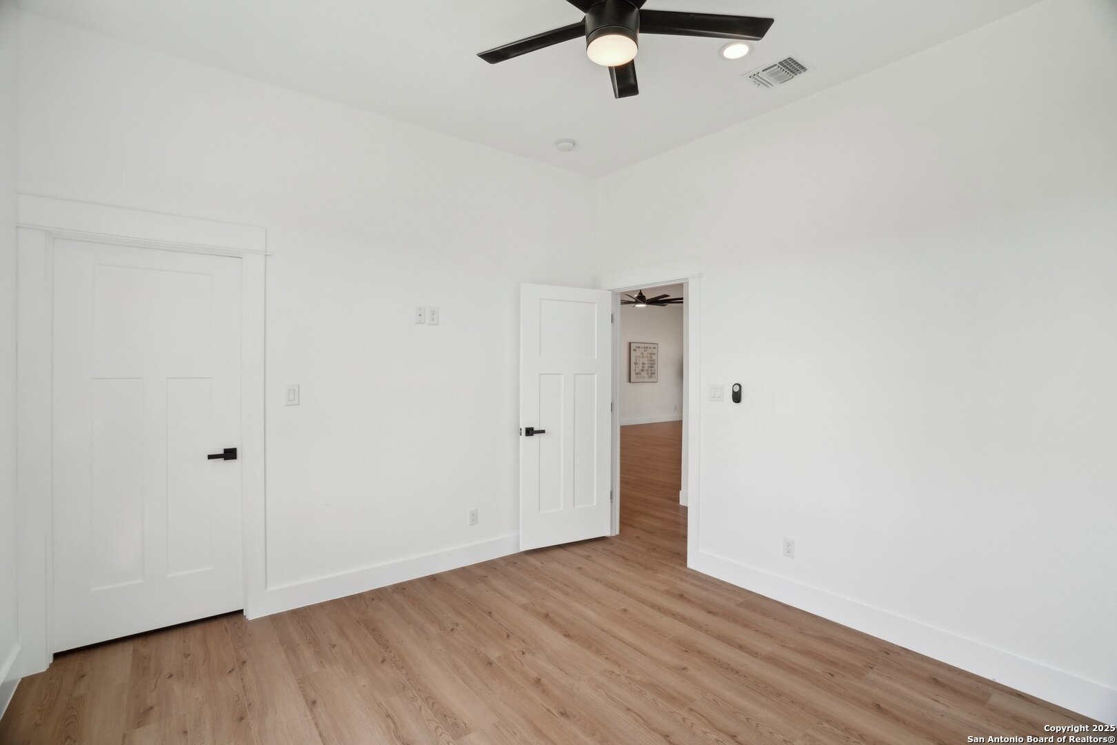 166 Magnolia Meadow Spring Branch, TX 78070 - Photo 21 of 41 wooden floor in an empty room