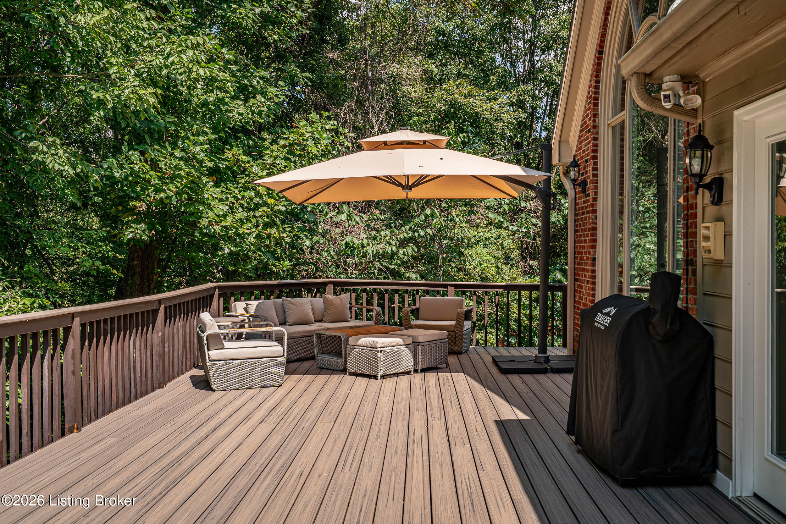 7709 Cedar Ridge Court Prospect, KY 40059 - Photo 80 of 94 Back Deck with Trex Decking