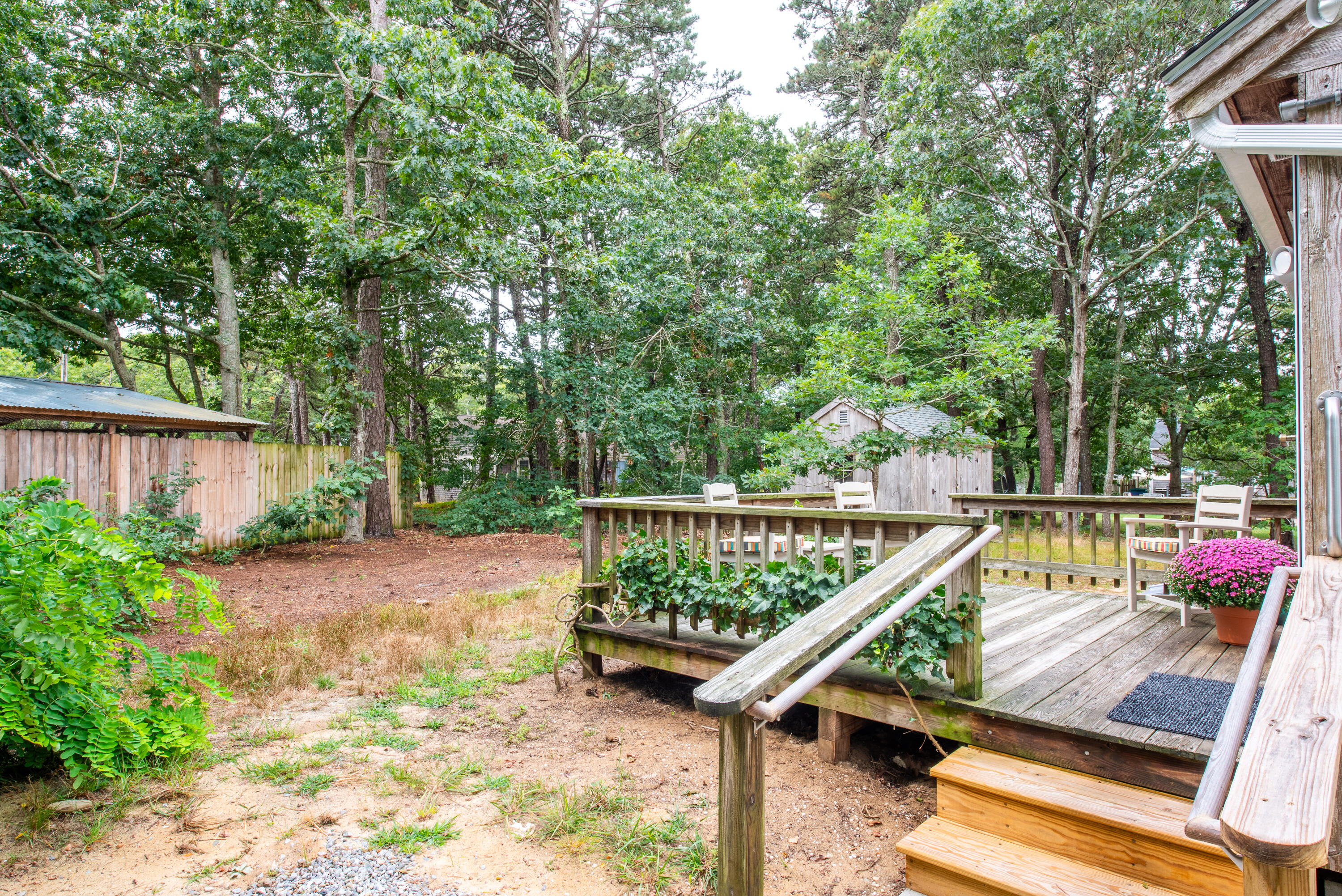 100 Gigi Lane Eastham, MA 02642 - Photo 26 of 30 a view of deck with wooden floor and seating space