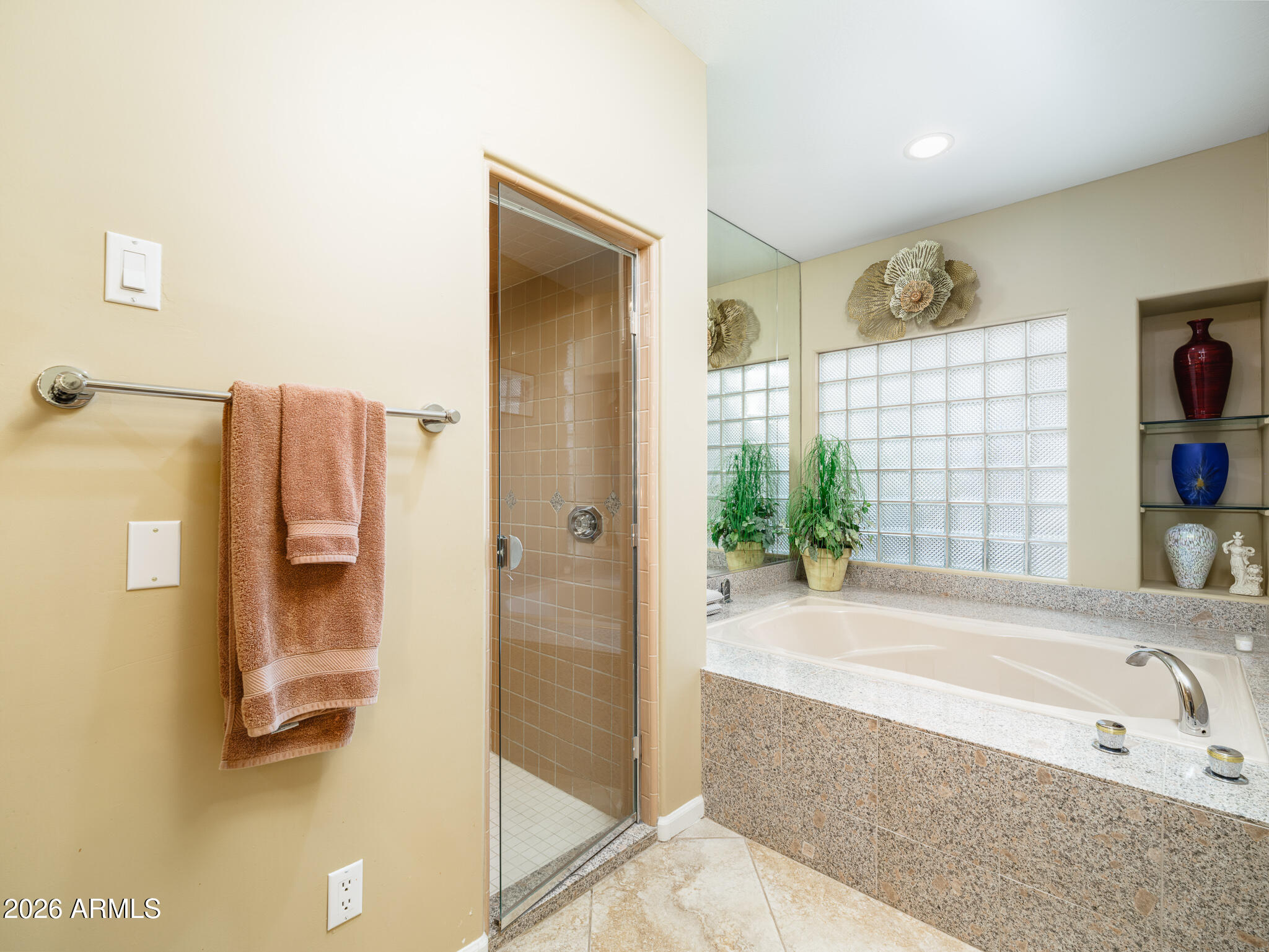 2329 East Hatcher Road Phoenix, AZ 85028 - Photo 21 of 40 a bathroom with a tub shower and sink