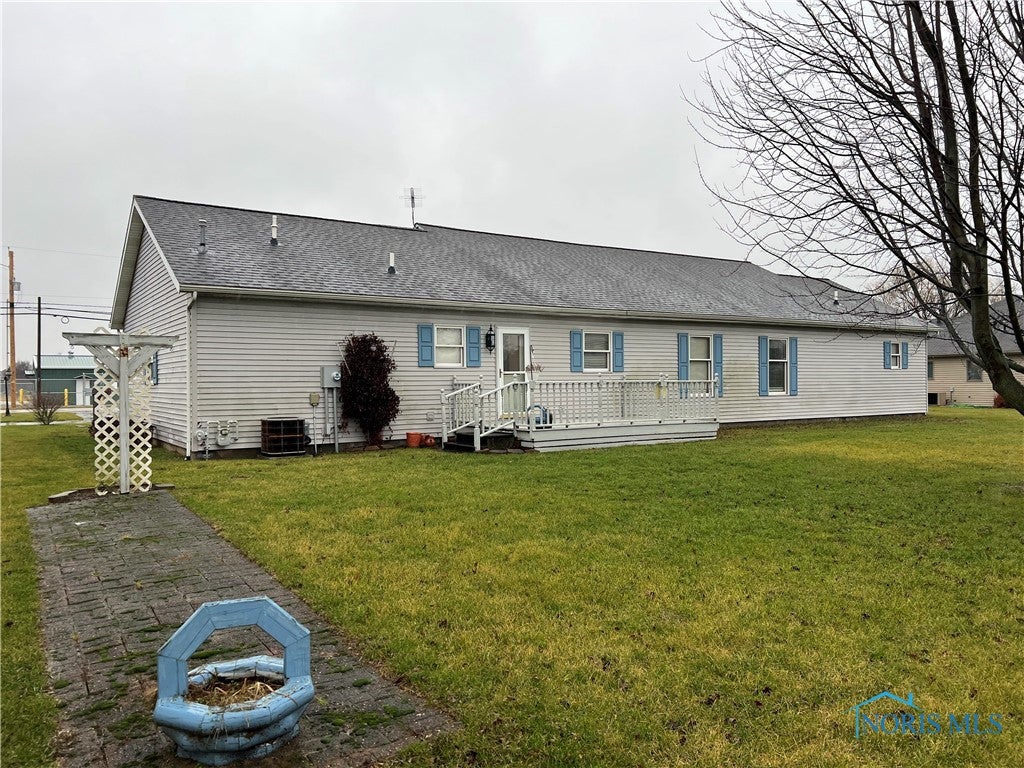 Backside of home