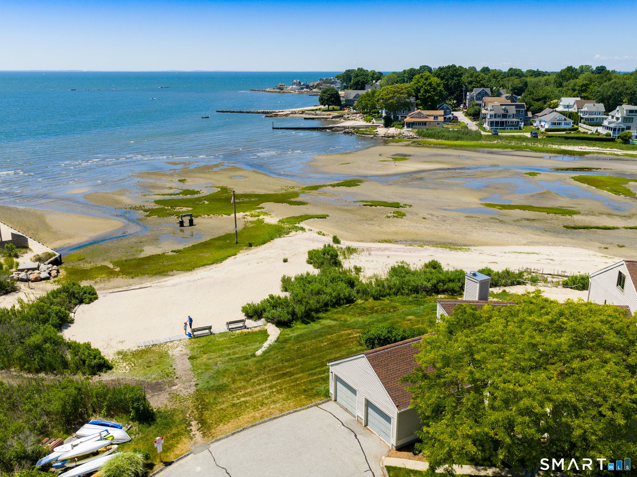 120 Sandy Point Road, Unit 120 Old Saybrook, CT 06475 - Photo 35 of 39 Private Beach