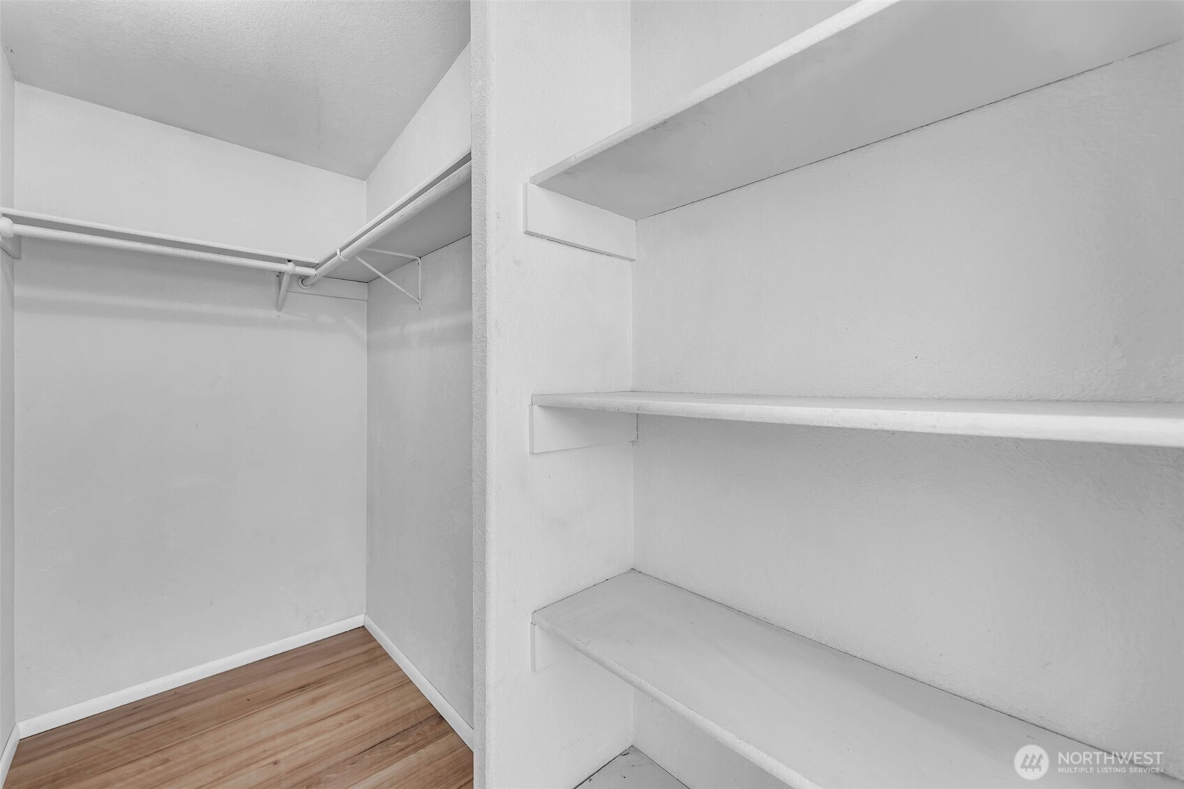 241 Foster Creek Road, Unit B Toledo, WA 98591 - Photo 15 of 22 a view of an empty walk in closet