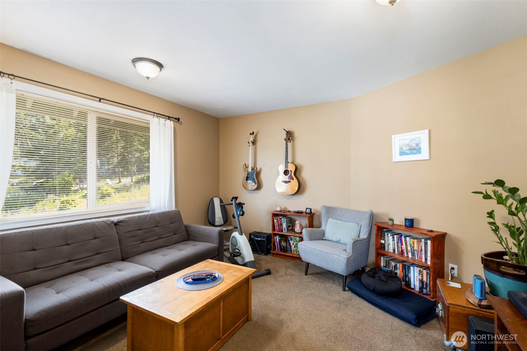 4375 Erin Street Port Townsend, WA 98368 - Photo 28 of 40 a living room with furniture and a large window