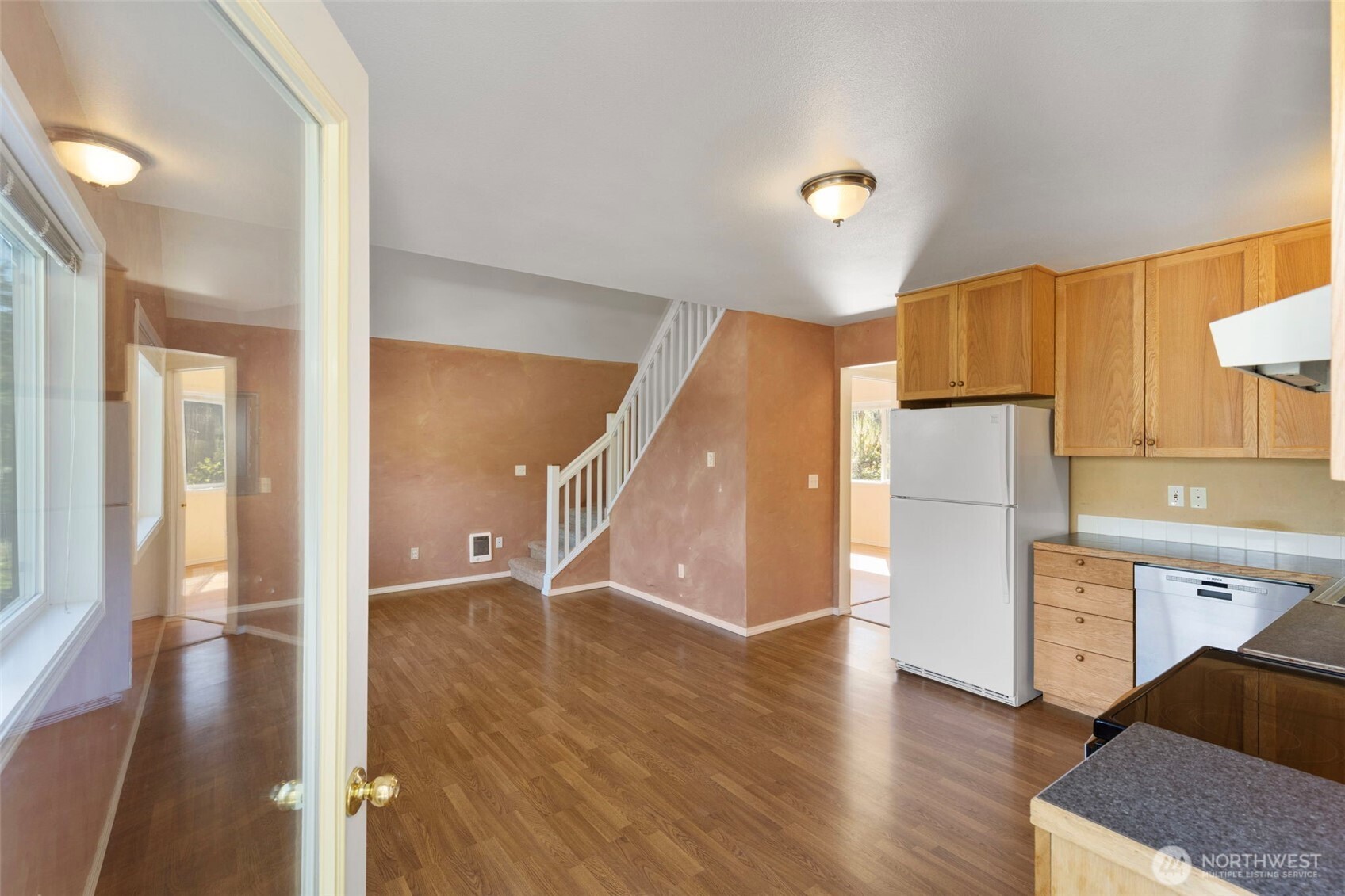 4375 Erin Street Port Townsend, WA 98368 - Photo 34 of 40 a view of empty room with wooden floor