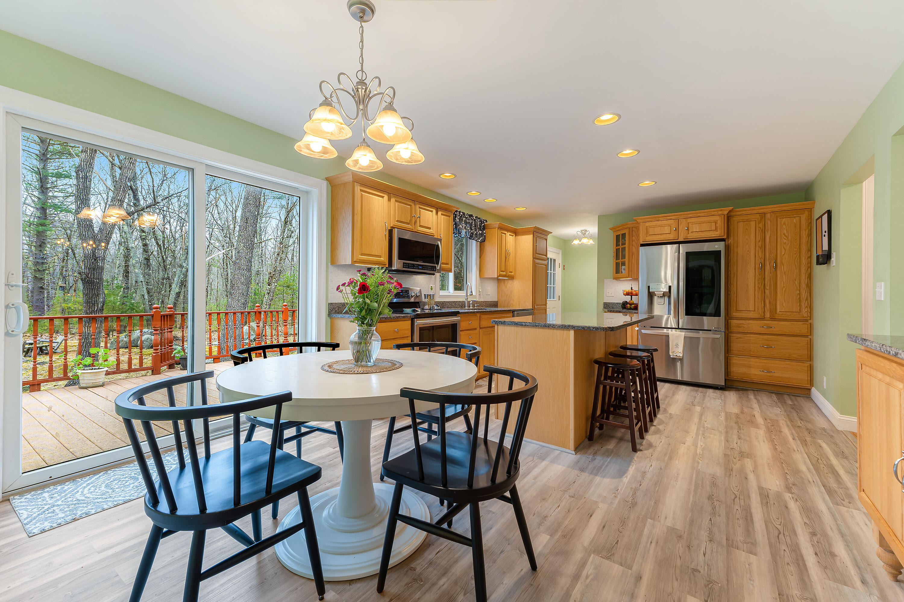 1369 Tatnic Road Wells, ME 04090 - Photo 7 of 76 Bright Sunny Eat In Kitchen