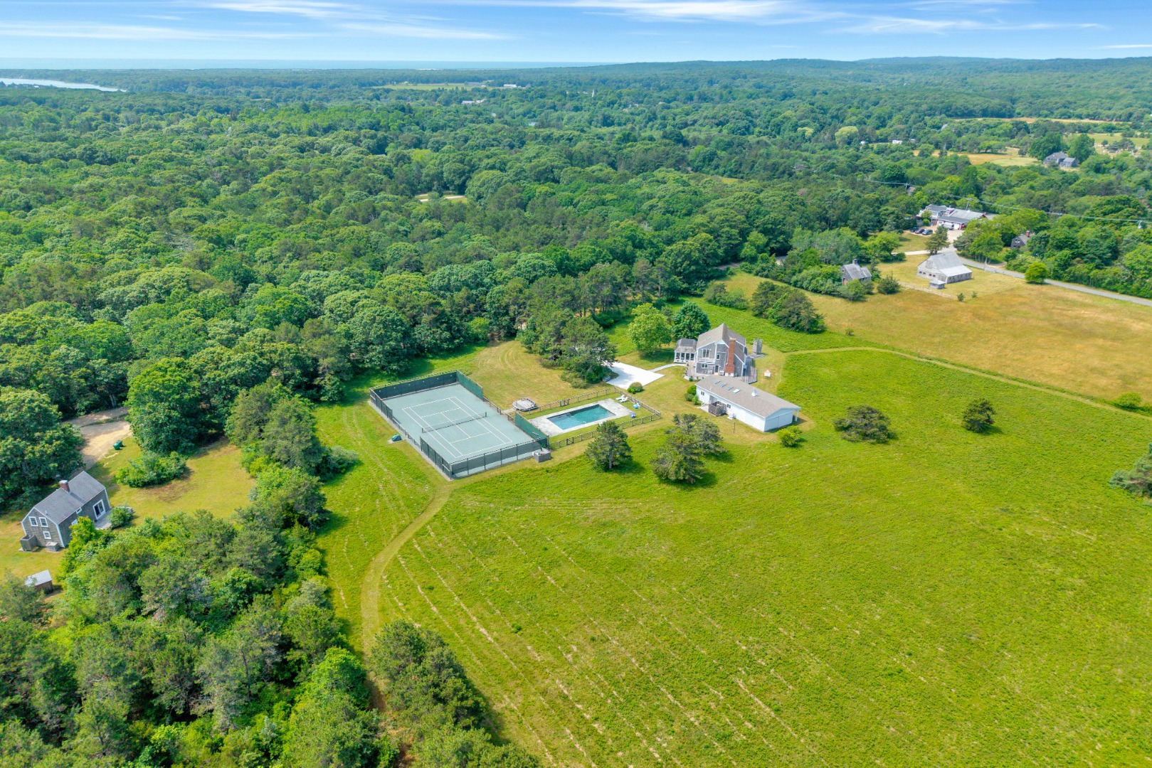30 Elias Lane West Tisbury, MA 02568 - Photo 2 of 18 The property is 7.5 acres and comprised of two lots.