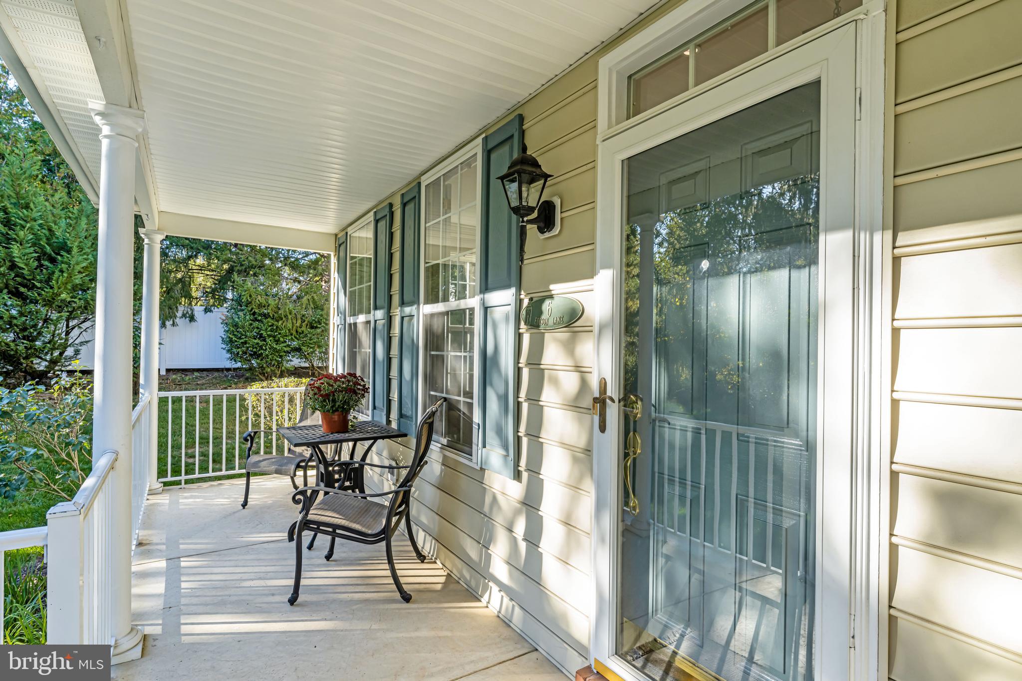 6 Edison Lane Doylestown, PA 18901 - Photo 3 of 24 a view of chair in the balcony