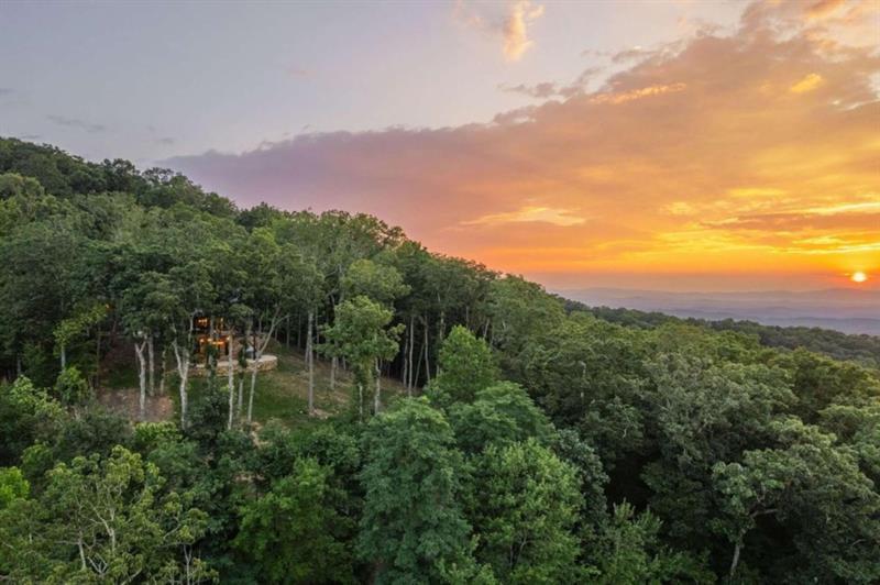 224 Eagles Ridge Morganton, GA 30560 - Photo 3 of 73 a view of a lake with a mountain in the background